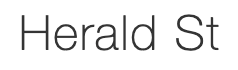 Herald St Logo